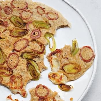 Buckwheat Crêpes With Andouille Sausage