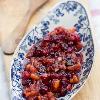 Cranberry Sauce with Candied Oranges