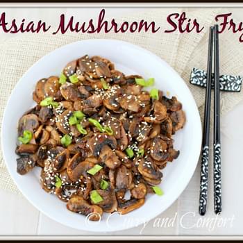 Asian Mushroom Stir Fry