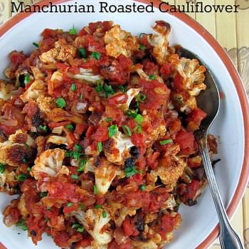 Manchurian Roasted Cauliflower