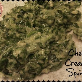 Cheesy Creamed Spinach
