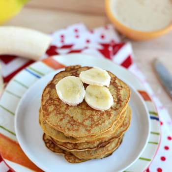 3-Ingredient Peanut Butter Pancakes
