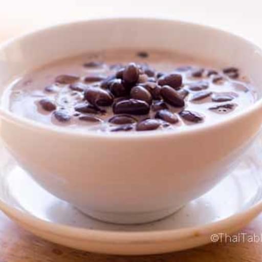 Black Beans in Coconut Milk - Tua Dum Gang Buawd ถั่วดำแกงบวด
