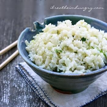 Coconut Lime Cauliflower Rice