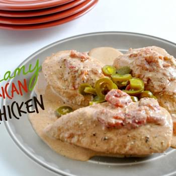 Creamy Mexican Slow Cooker Chicken – Low Carb, Gluten Free