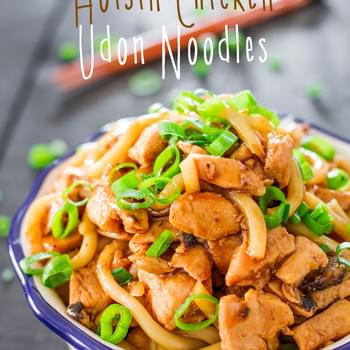 Hoisin Chicken Udon Noodles