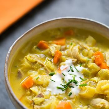 Curried Turkey Soup