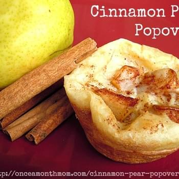 Cinnamon Pear Popovers