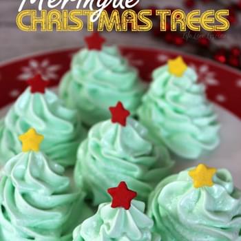 Meringue Christmas Trees