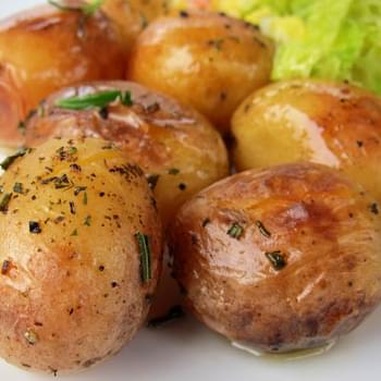 Pressure Cooker Roast Potatoes