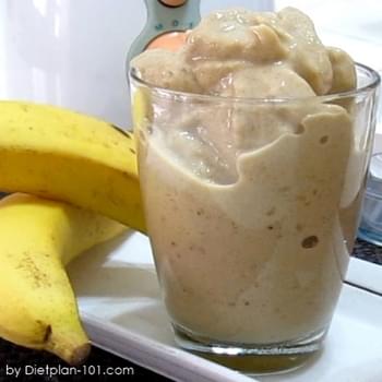 Banana Milk Coffee Smoothie (for Cabbage Soup Diet)