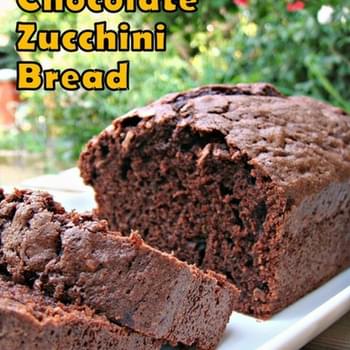 Moist Chocolate Zucchini Bread