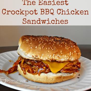 The Easiest Crockpot BBQ Chicken