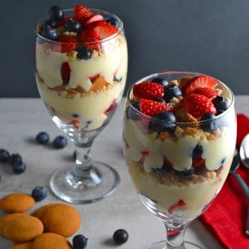 Vanilla Bean Pudding Fruit Parfaits