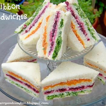 Ribbon Sandwiches and Giveaway #goodcookcom