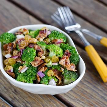 Paleo Broccoli Salad with Bacon