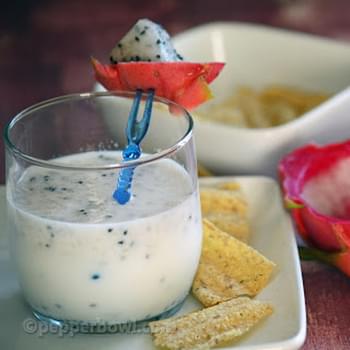 Dragon Fruit Milk Shake - a healthy choice