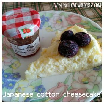 Japanese Cotton Cheese Cake (gluten Free)