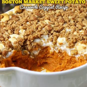 Boston Market Copycat Sweet Potato Casserole