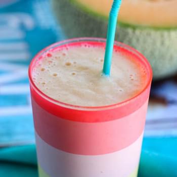 Cool n’ Creamy Cantaloupe Smoothies