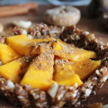 Coconut Mango Tarts With Figs, Walnuts, Cinnamon + Ginger