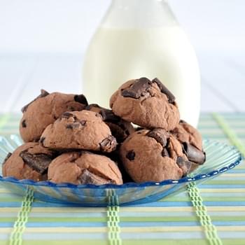 Double Rich Chocolate Protein Cookies