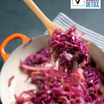 Sautéed Red Cabbage with Onions & Apples