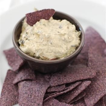 Simple Caramelized Shallot & Spinach Dip