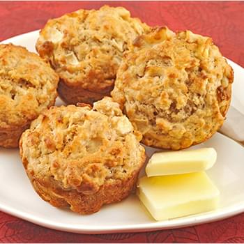 Apple-Oatmeal Muffins