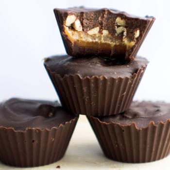 Homemade Snicker Cups