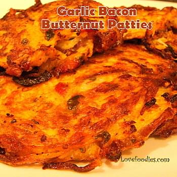 Garlic & Bacon Butternut Patties