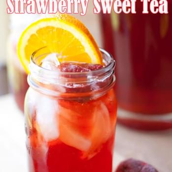 Southern Style Strawberry Sweet Tea