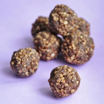 Puffed Quinoa Protein Balls