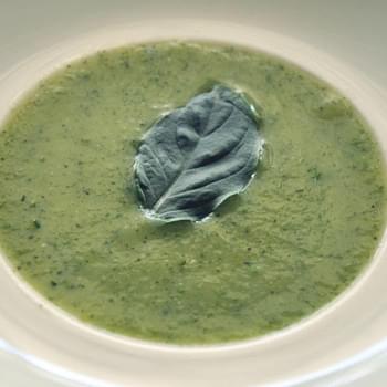 Basil Zucchini Soup