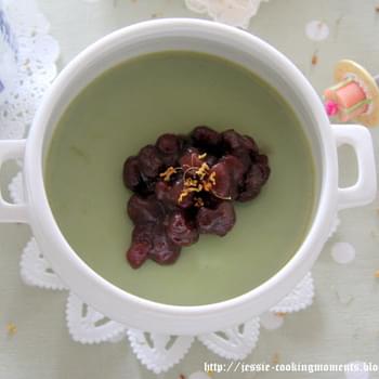 Green Tea Tau Fu Fa@Tofu Pudding