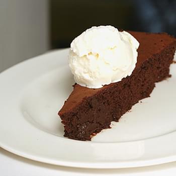 Chocolate-Espresso Mousse Cake