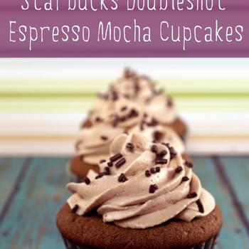 Starbucks Doubleshot Espresso Mocha Cupcakes