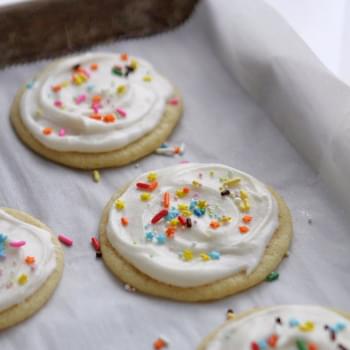 Bakery-Style Soft Baked Sugar Cookies