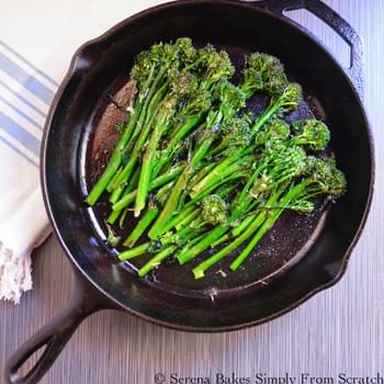 Oven Roasted Broccoli or Broccolini