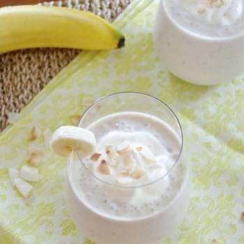 Banana Coconut Cream Smoothie