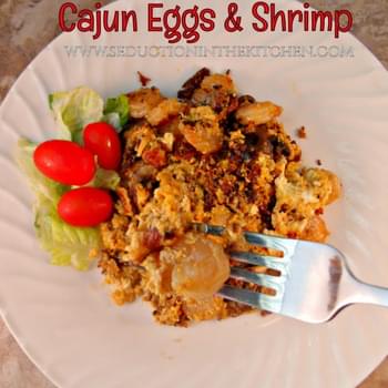 Cajun Eggs and Shrimp