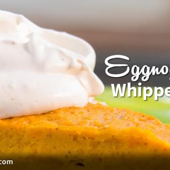 Eggnog Whipped Cream