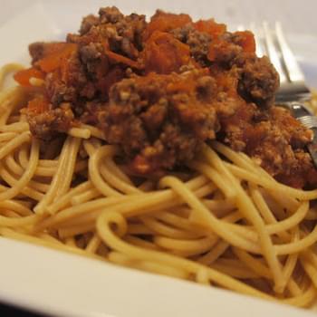 Slow Cooker Spaghetti Sauce with Fresh Tomatoes
