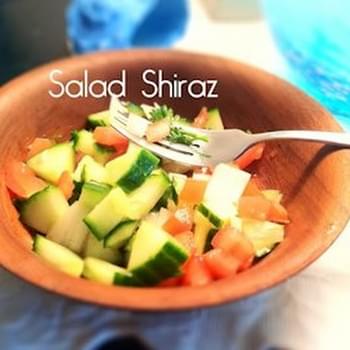 Salad Shiraz (Persian Tomato and Cucumber salad)