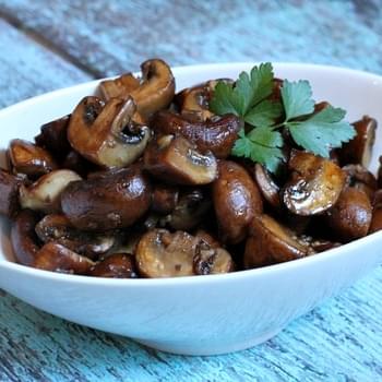 Balsamic Sauteed Mushrooms