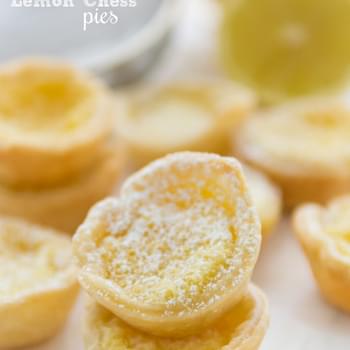 Mini Lemon Chess Pies