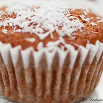 Clean Eating Coconut Pineapple Muffins