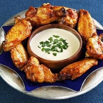 Spicy Middle Eastern Chicken Wings