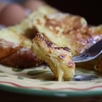 Cornmeal-Crusted French Toast with Sorghum Molasses