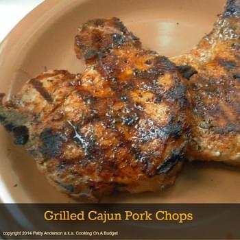 Grilled Cajun Pork Chops